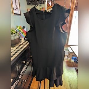 Loft Black Dress 18w